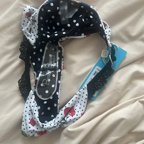 Beach Bunny Cherry Dot bikini bottom - Picture 3 of 3